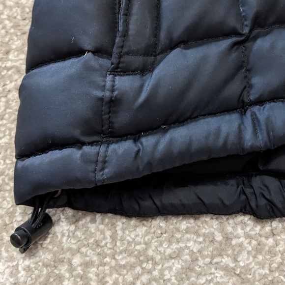 Columbia duck down short quilted puffer jacket black - Picture 8 of 16